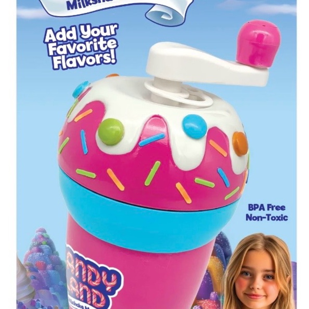 Candy land create your own milkshakes in minutes